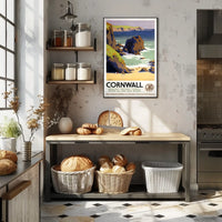 Discover Cornwall Poster