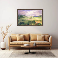 Serene Landscape Watercolor Poster