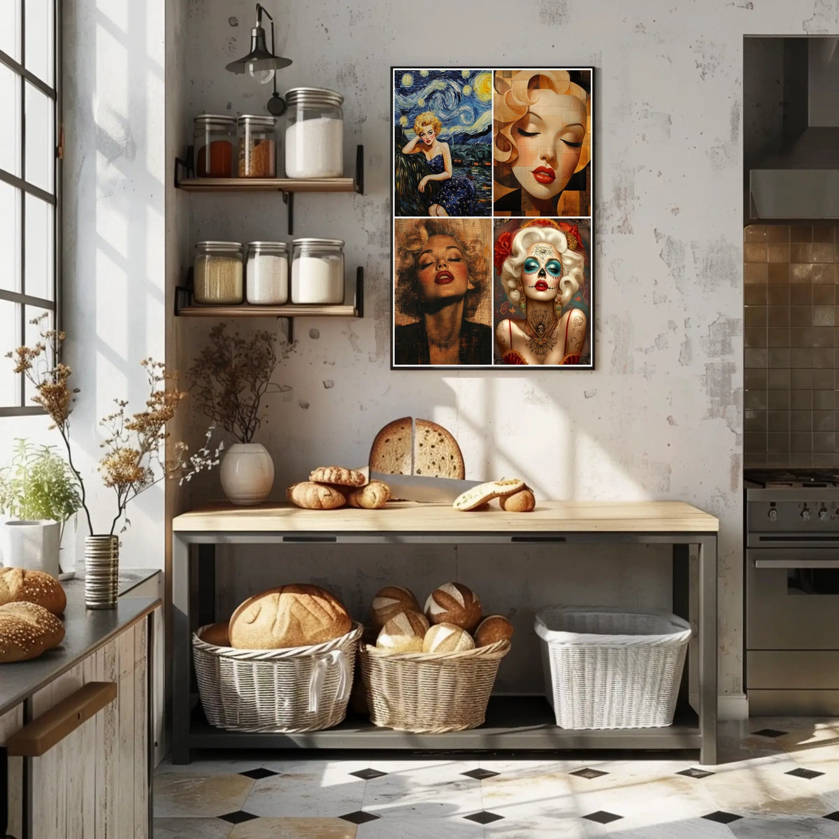 Iconic Elegance A Tribute In Art Poster