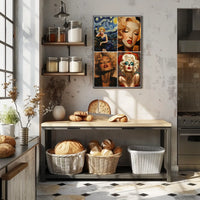 Iconic Elegance A Tribute In Art Poster