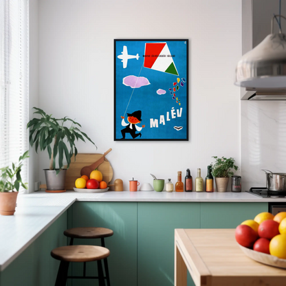 Hungarian Airlines Malev Poster