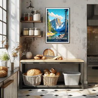 Rocky Mountain National Park Scenic Poster Print
