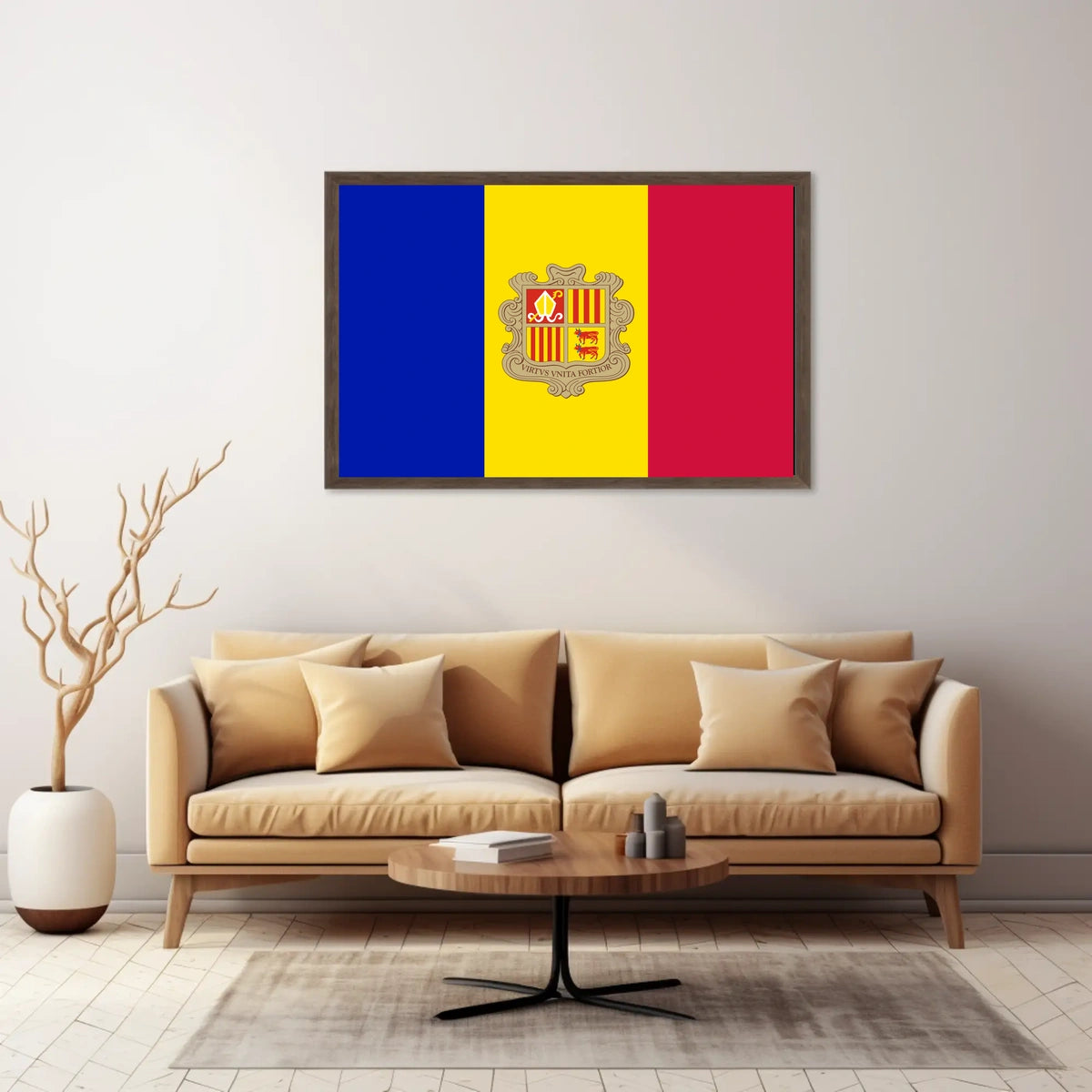 Andorra Flag Poster