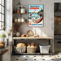 Enjoy Summer In Canada Poster