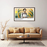 Tribute to a Genetic Pioneer Poster