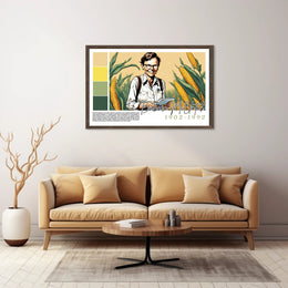 Tribute to a Genetic Pioneer Poster