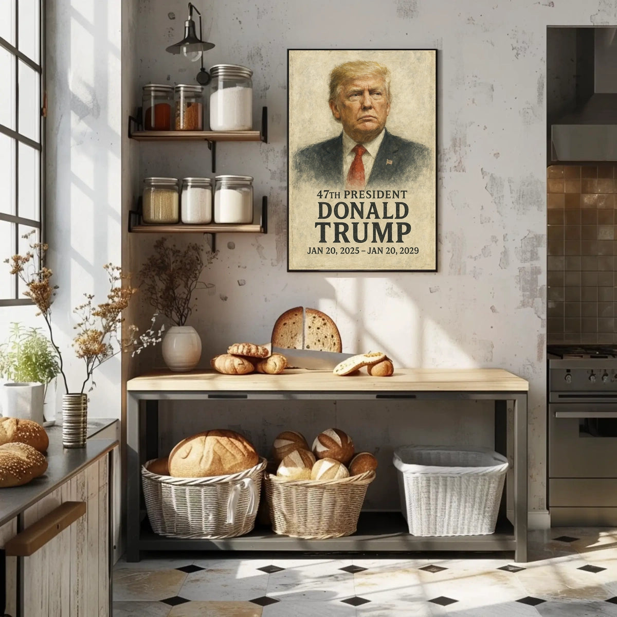 Donald Trump Visionary Expressionism Collector Poster