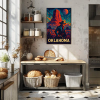 Oklahoma Western Adventure Poster