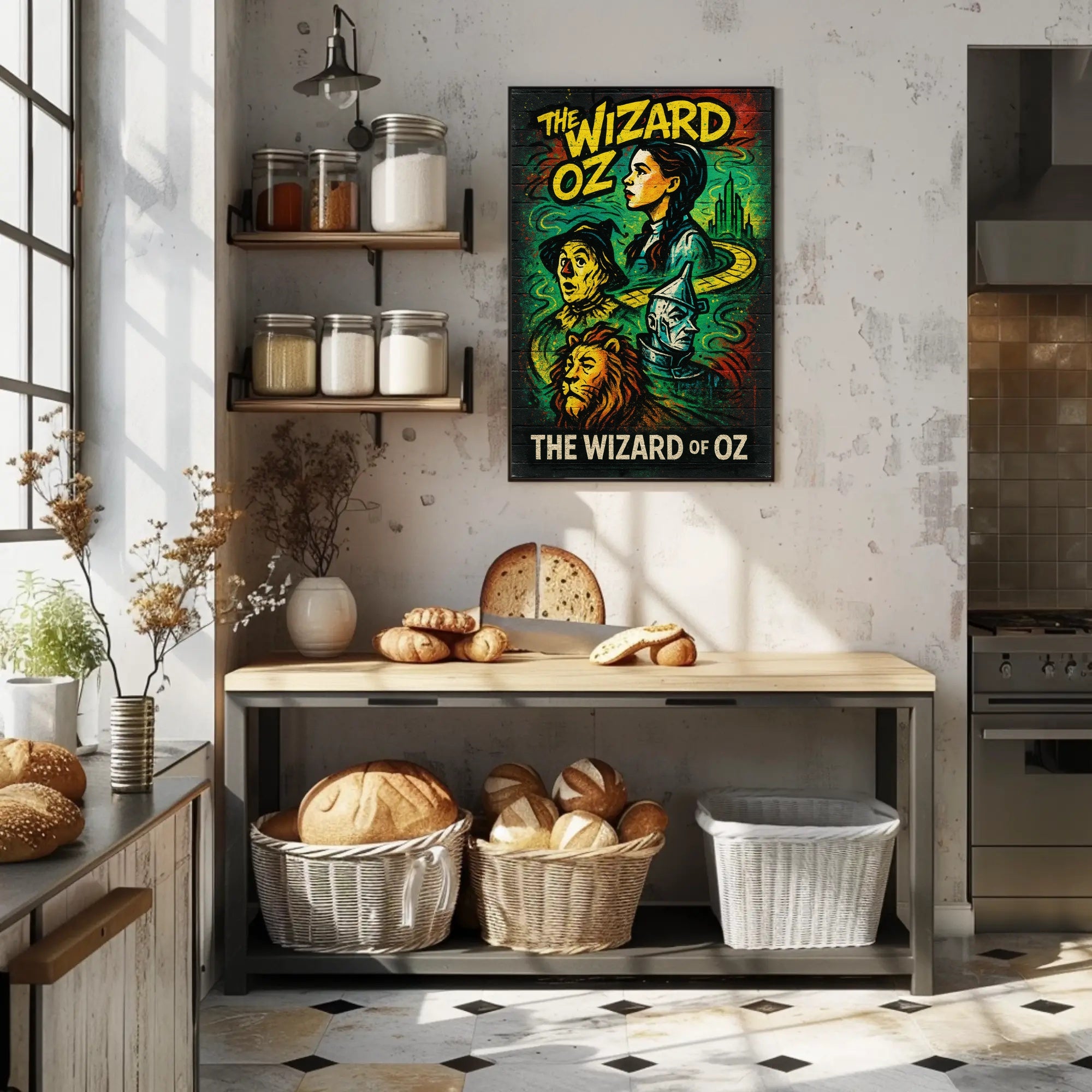 Wizard of Oz Whimsical Journey Fantasy or Mythology Poster PosterGoat