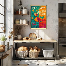 Fly to Christmas Island Poster