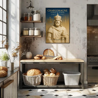 Charlemagne Father Of Europe Poster