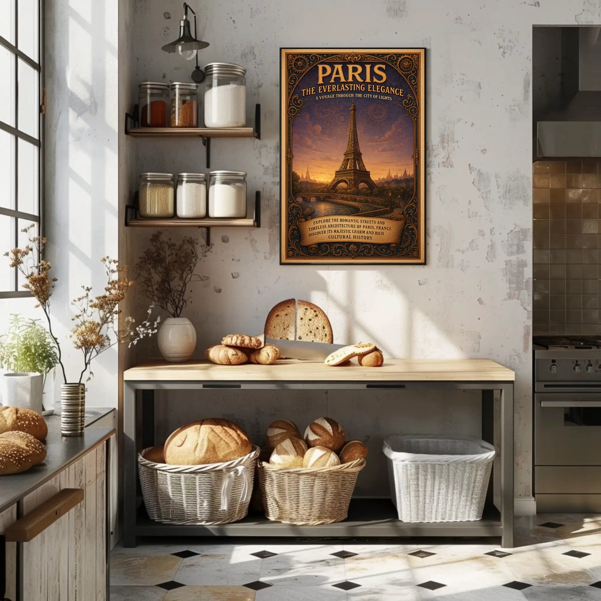 Paris The Everlasting Elegance Poster