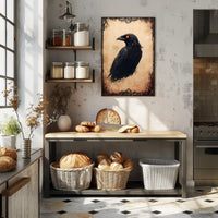 The Enigmatic Raven Poster