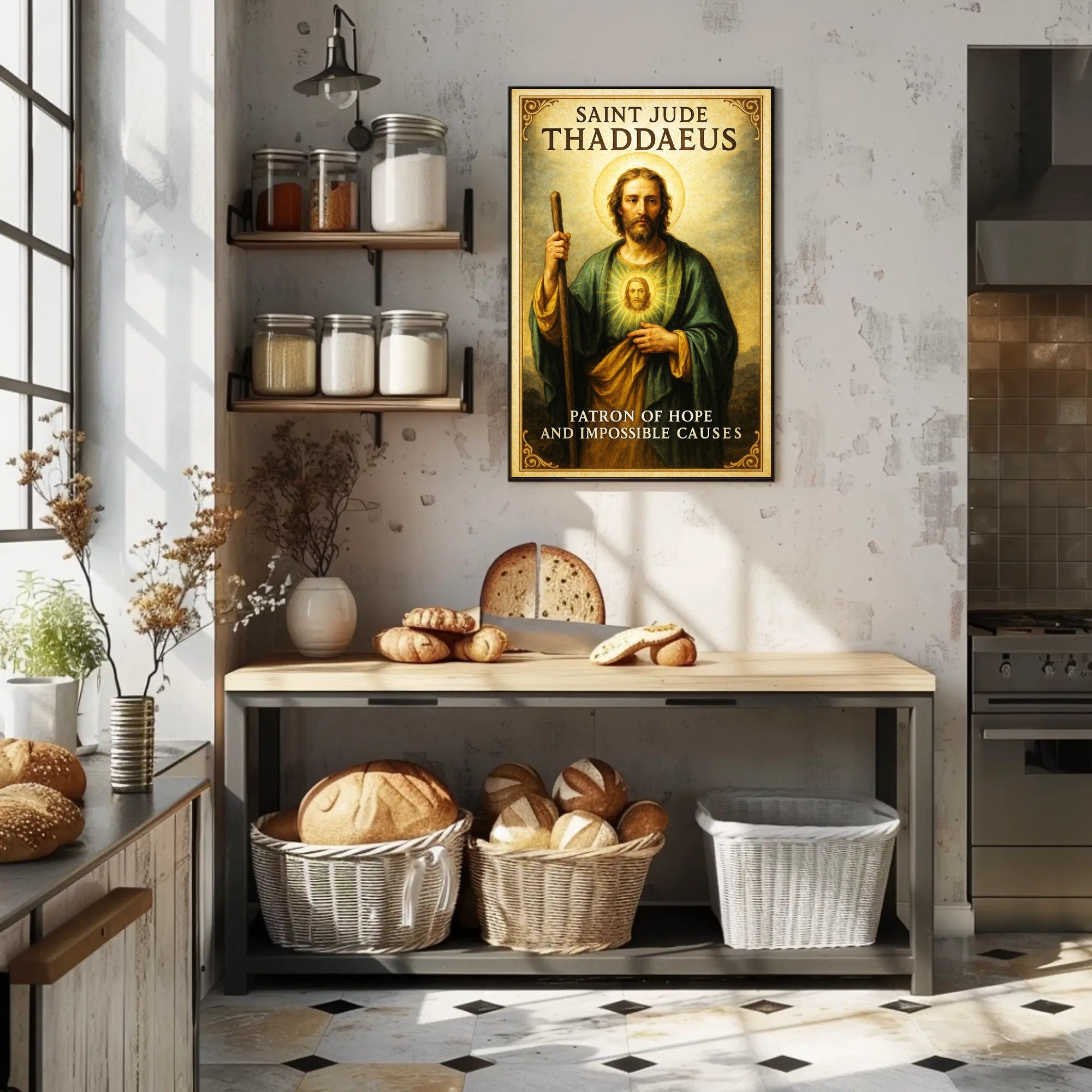 Saint Jude Thaddaeus Patron of Hope Poster PosterGoat