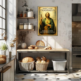 Saint Jude Thaddaeus Patron of Hope Poster PosterGoat