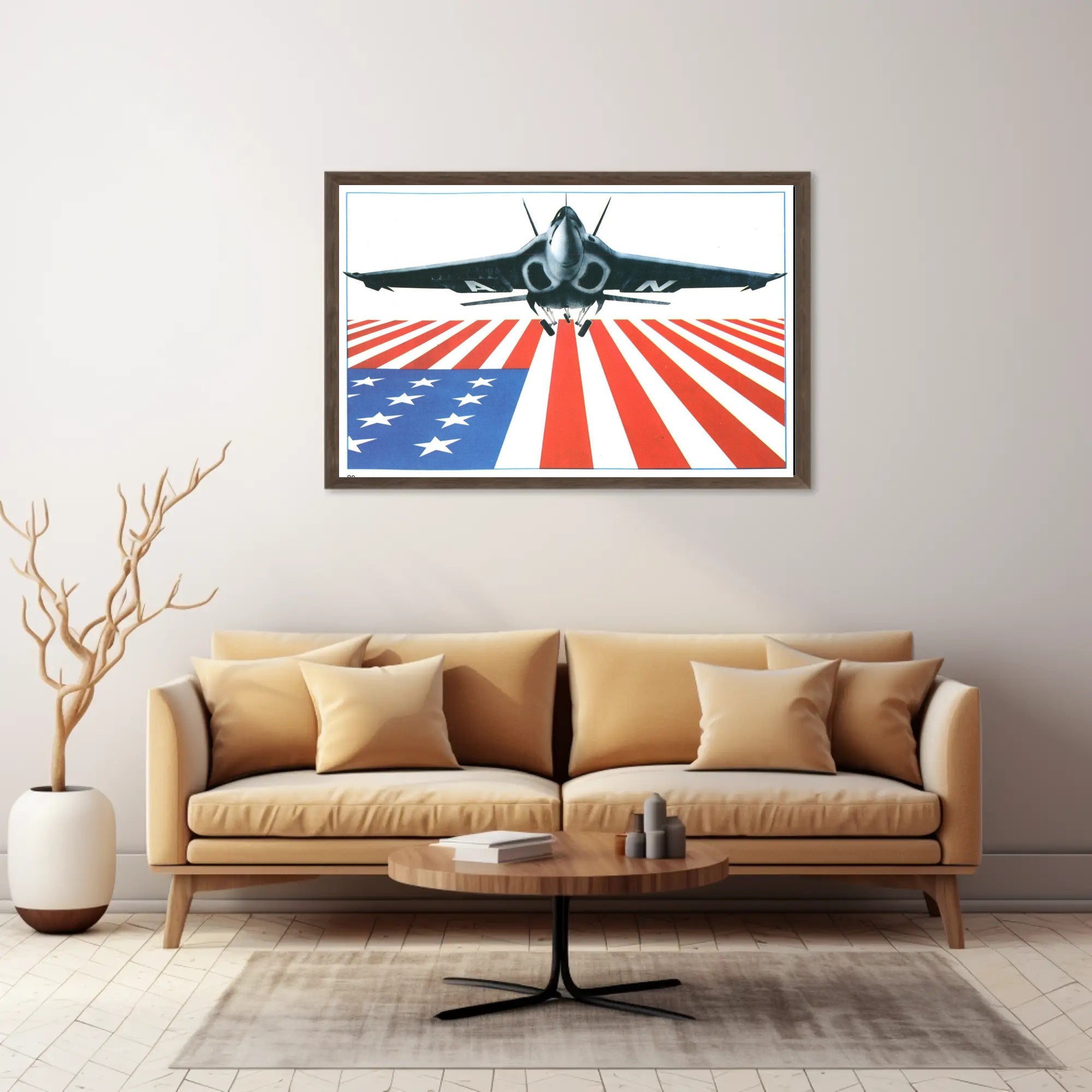 Patriotic Flight Poster