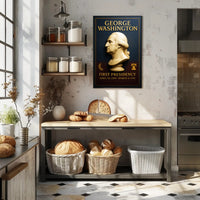 George Washington First President Poster PosterGoat