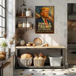 Donald Trump 47Th President Poster