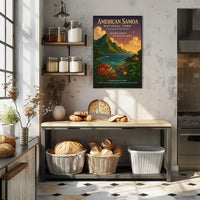 National Park of American Samoa Conservation Poster