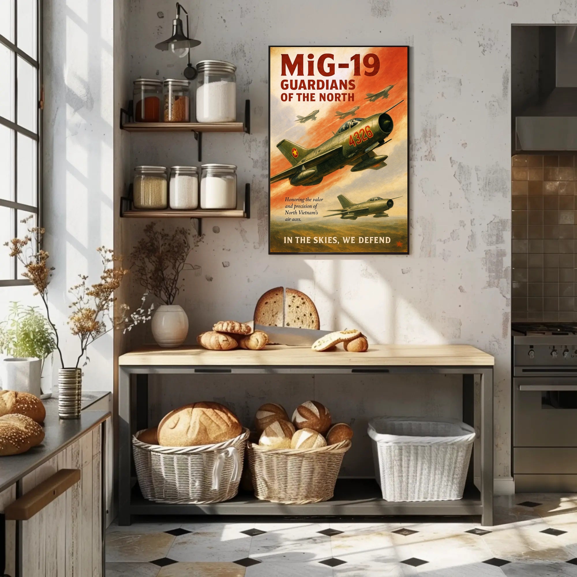 Guardians of the North MiG-19 Tribute Poster