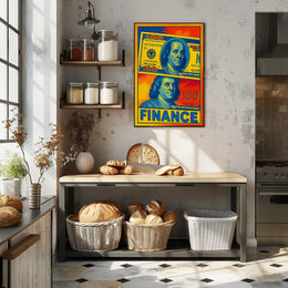 Finance and Currency Art Poster