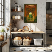 Alhambra Majestic Jewel of Spain Poster