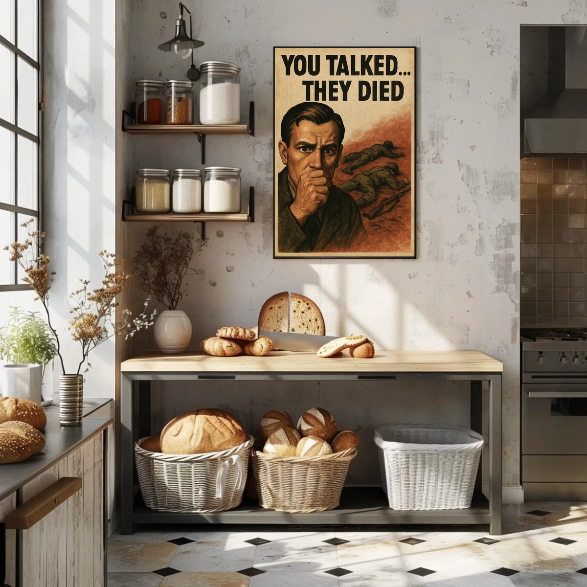 You Talked... They Died Poster