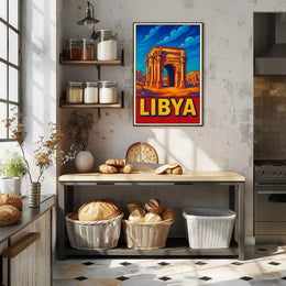 Libya Ancient Ruins Poster