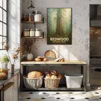 Redwood National Park Poster