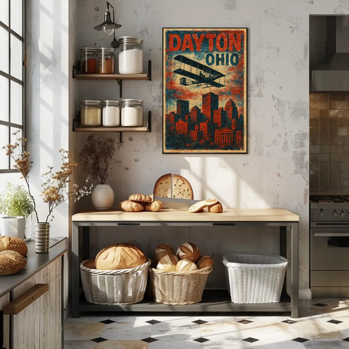 Dayton Vintage Aviation Collectors Poster