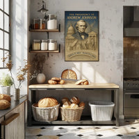 Andrew Johnson 17th President Poster