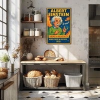 Albert Einstein Nobel Prize In Physics Poster