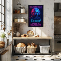 Einstein Theory Of Relativity Poster