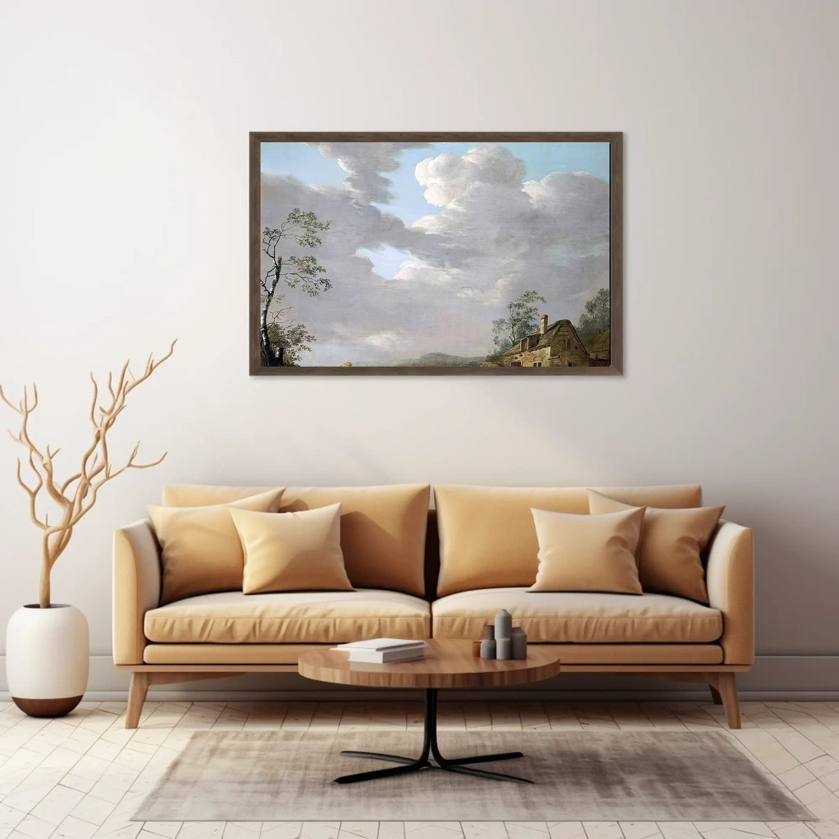 Pastoral Countryside Landscape Art Classic European Poster