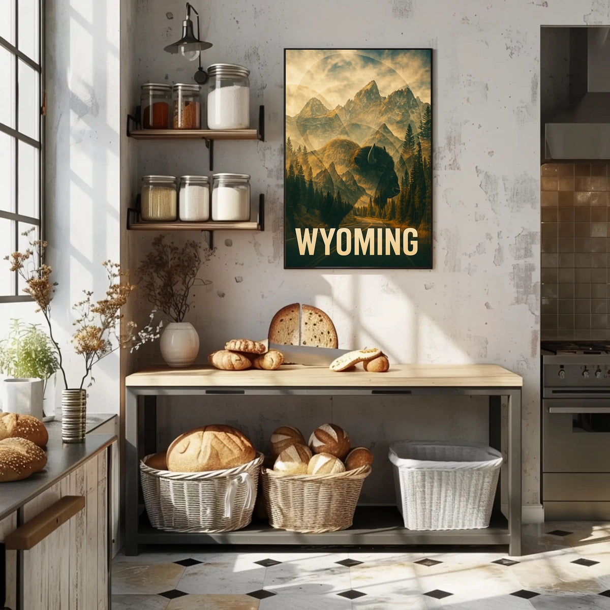 Wyoming Wilderness Poster