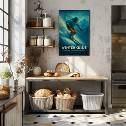 Winter Glide Poster