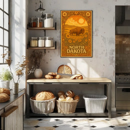 North Dakota NatureS Majesty Poster