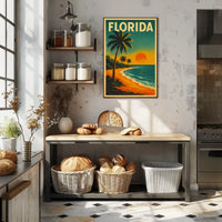 Florida Sunset Poster