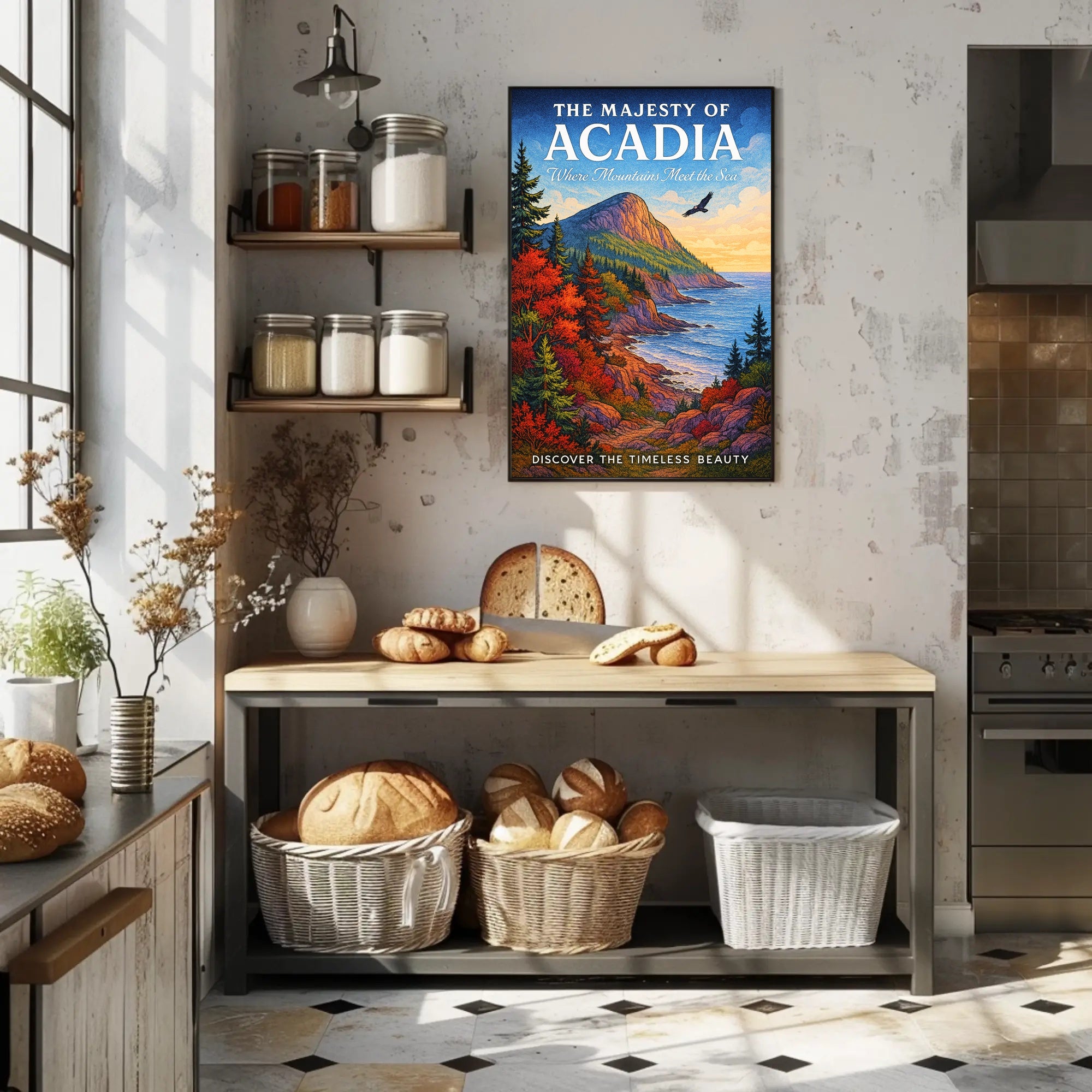 The Majesty of Acadia Poster