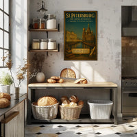 St. Petersburg The Jewel of Russia Poster