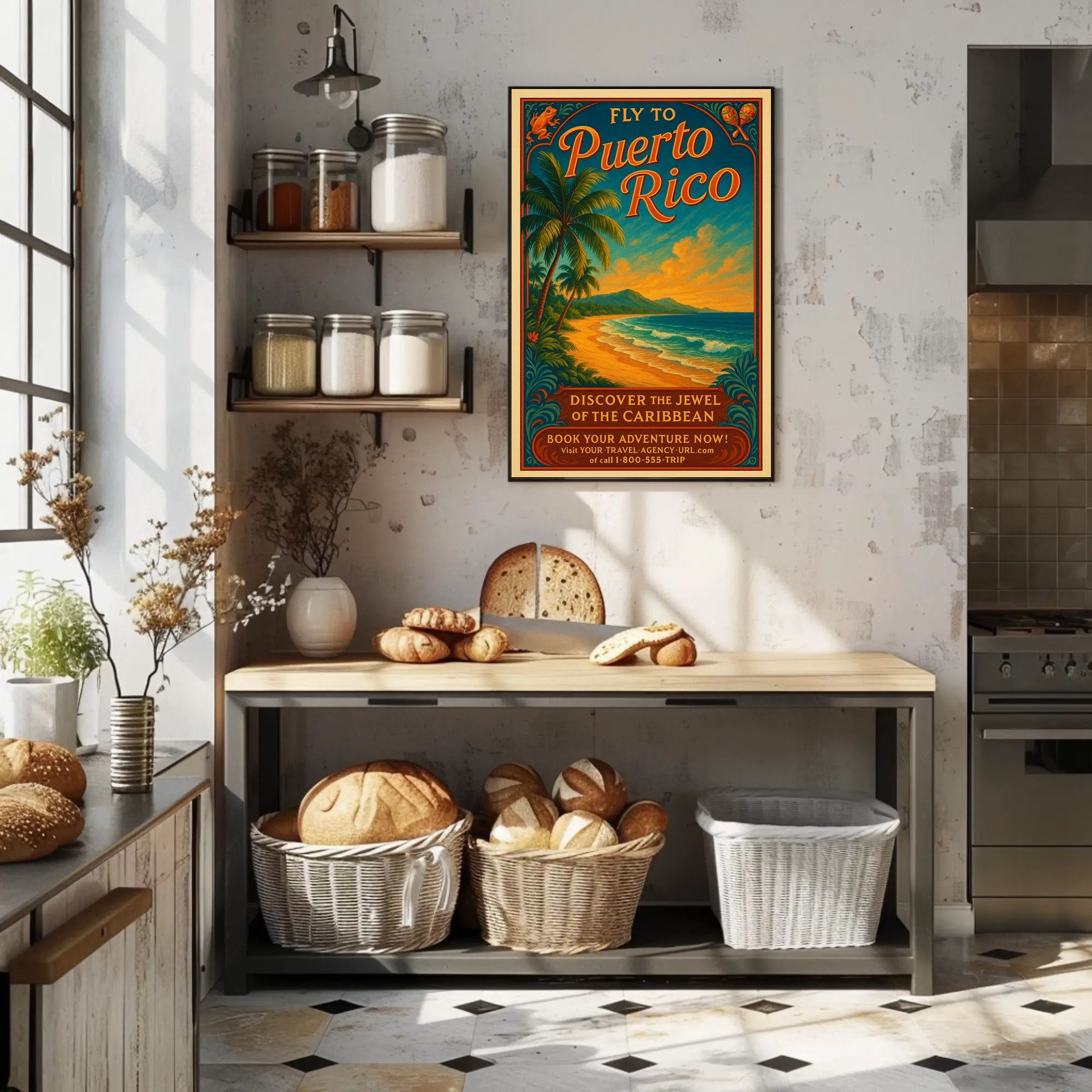 Discover The Jewel Of The Caribbean Poster