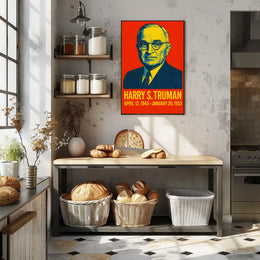 Harry S. Truman Presidential Term Poster