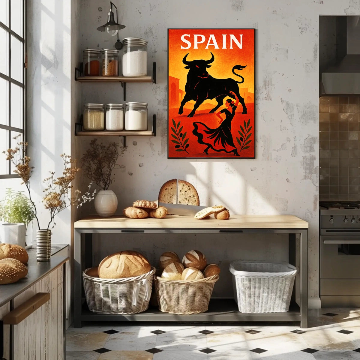 Vibrant Spain Poster