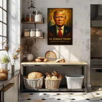 Donald Trump 45Th President Poster
