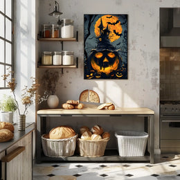 Haunted Halloween Night Poster