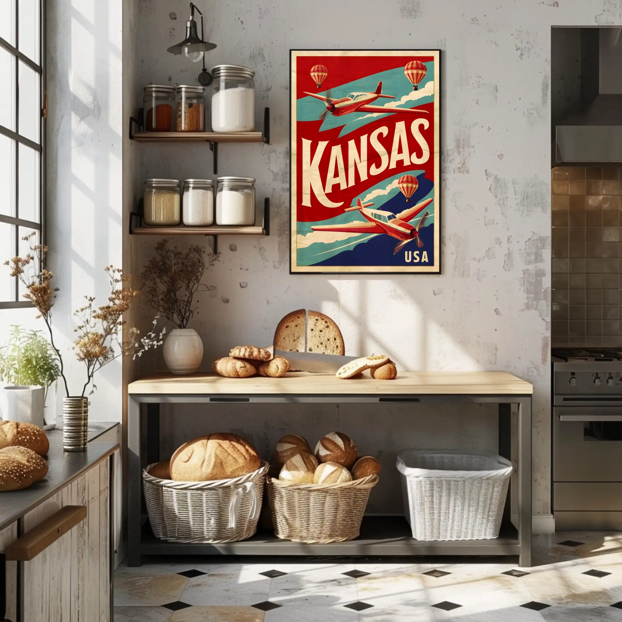 Kansas Aviation Adventure Poster