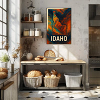 Idaho A Vivid Exploration Poster