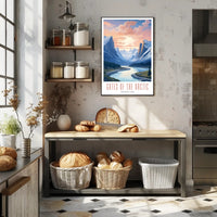 Gates of the Arctic Scenic Travel Poster Print