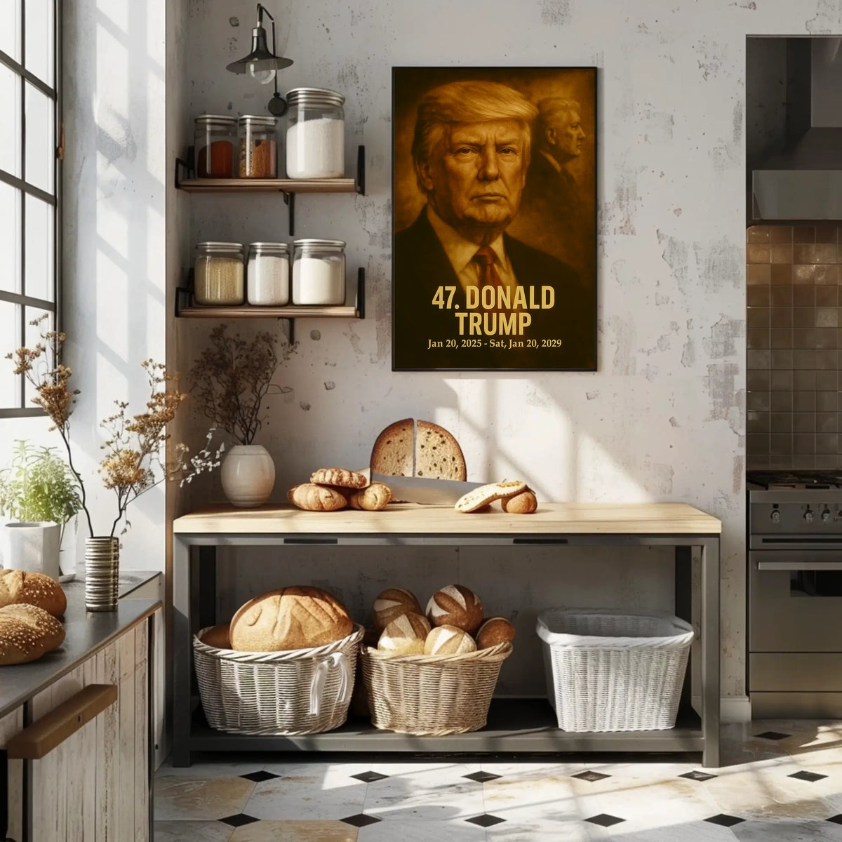 Donald Trump 47Th President Poster