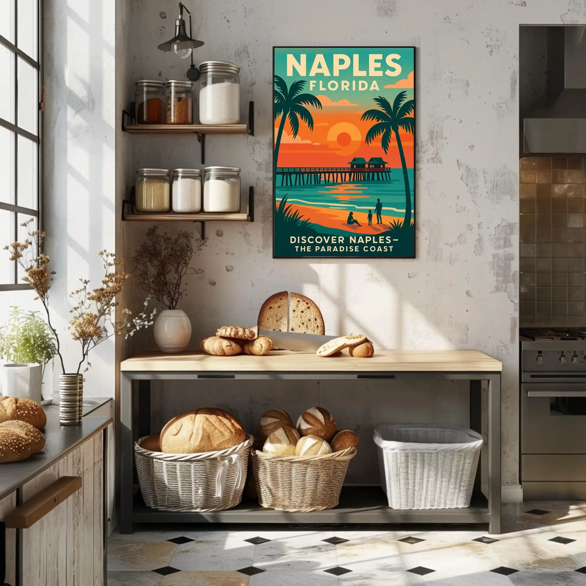 Discover Naples The Paradise Coast Poster